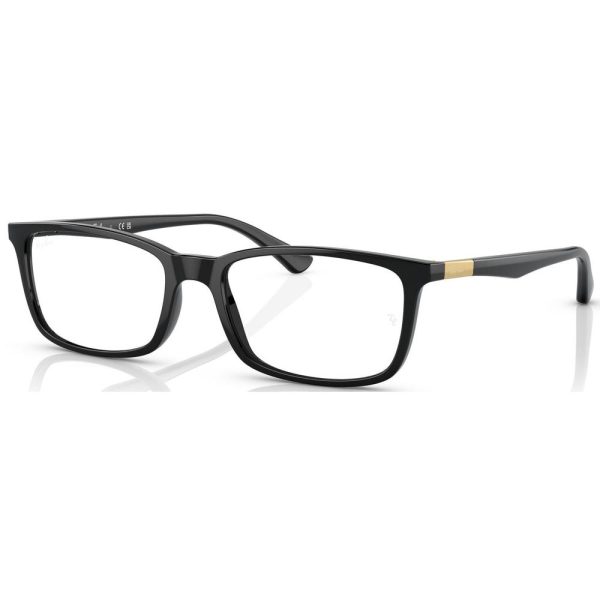 RAYBAN RB7127II 8239 - Sheet full Rayban Black Square - Image 2