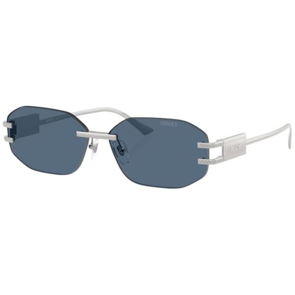 VERSACE VE 2274 1000/80 - 3 pcs VERSACE Silver blue Oval - Image 2