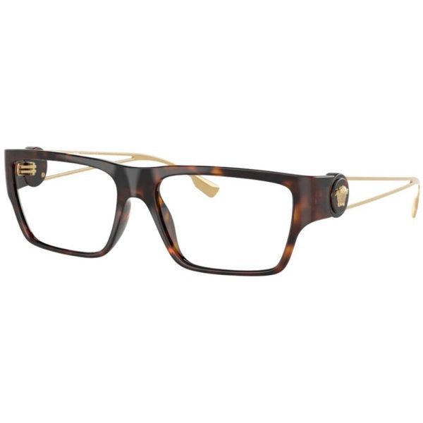 VERSACE VE 3359 108 - METAL SHEET VERSACE Gold brown Square - Image 2