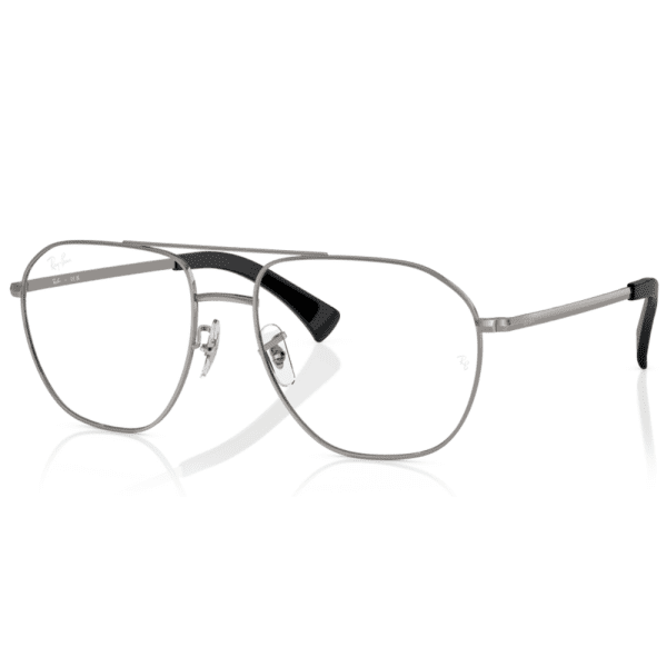 RAYBAN RB6514I 2502 - Metal full Rayban Gunmetal Square - Image 2