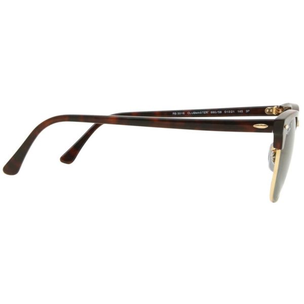 RAYBAN RB3016 990/58 - METAL SHEET Rayban Gold brown Round - Image 3