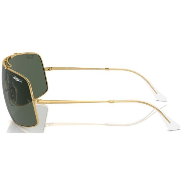 RAYBAN RB3897 001/71 - Metal full Rayban Black gold Square - Image 3