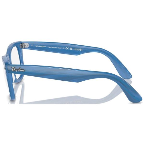 RAYBAN RB4340V 8384 - Sheet full Rayban Blue Square - Image 3