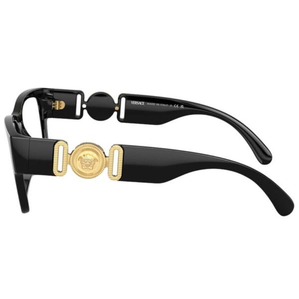 VERSACE VE 3368-U GB1 - Sheet full VERSACE Black gold Square - Image 3