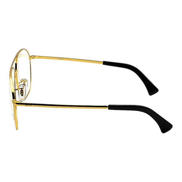 RAYBAN RB6514I 2500 - Metal full Rayban Gold Square - Image 3