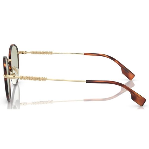 BURBERRY B 3148-D 1109/2 - Metal full BURBERRY Gold brown Round - Image 3