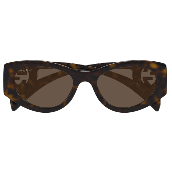 GUCCI GG1691S 002 54 - Sheet full Gucci Gold brown Ladies