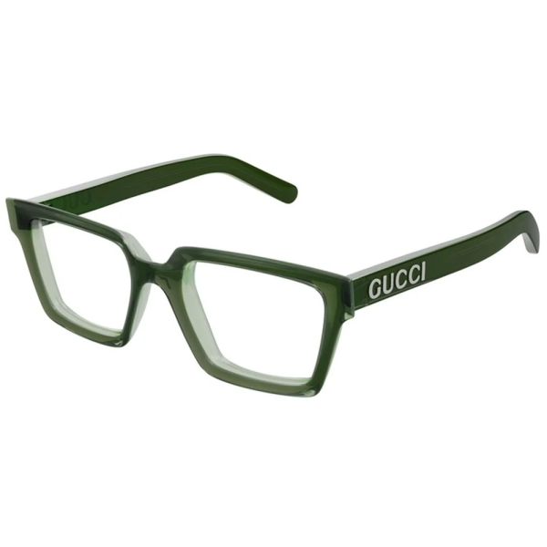 GUCCI GG1725O 004 52 - Sheet full Gucci GREEN Square - Image 2