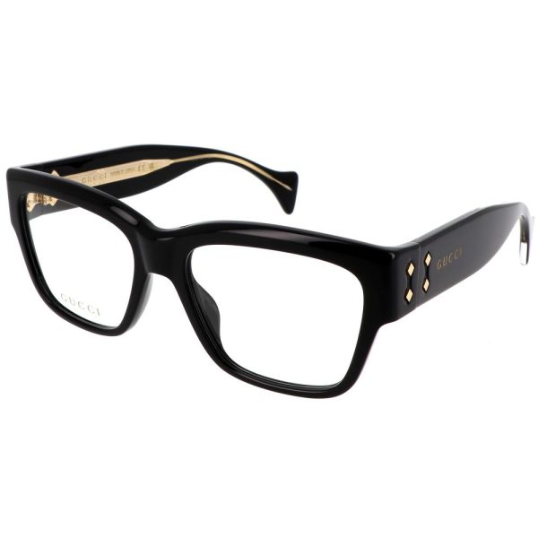 GUCCI GG1705O 001 54 - Sheet full Gucci Black gold Ladies - Image 2