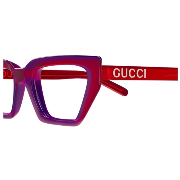 GUCCI GG1720O 004 51 - Sheet full Gucci Red Cateye - Image 3