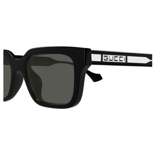 GUCCI GG1732SK 001 55 - Sheet full Gucci Black Square - Image 3